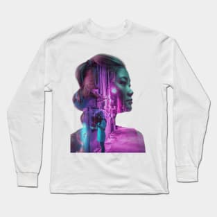 Magenta Long Sleeve T-Shirt